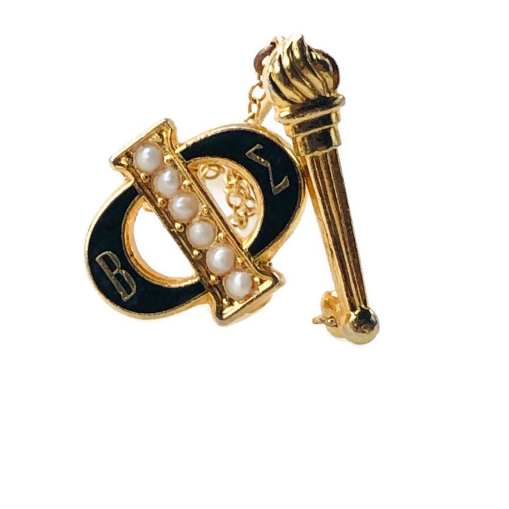 Vtg Beta Sigma Phi Sorority Pin